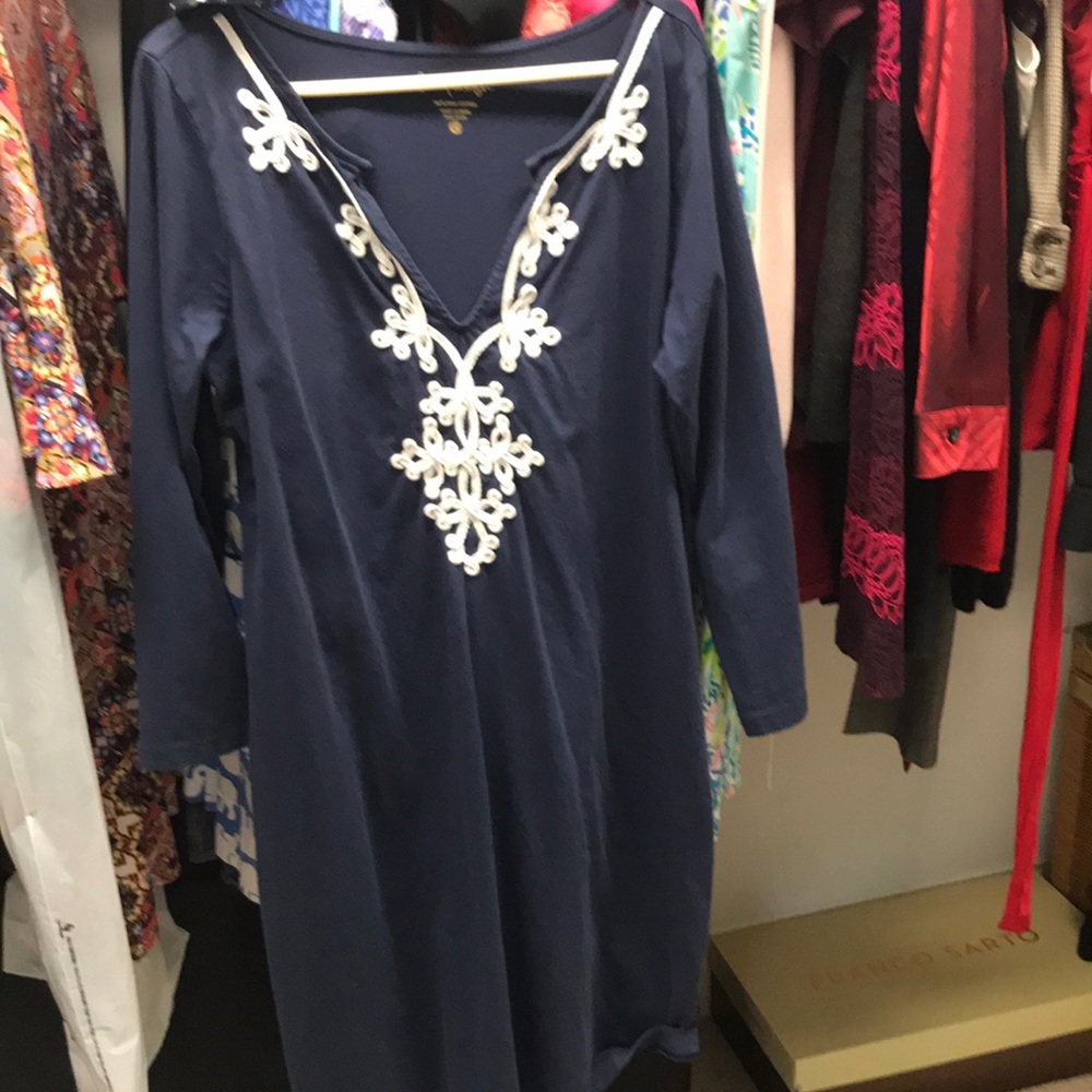 Lilly Pulitzer navy dress